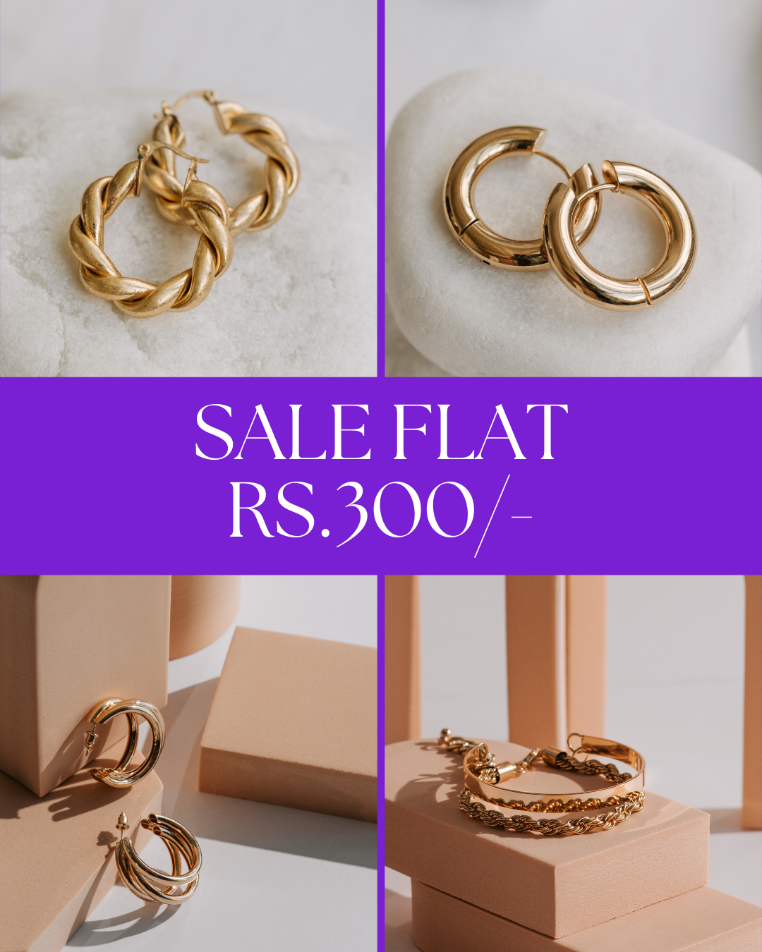 Sale Flat 300/-